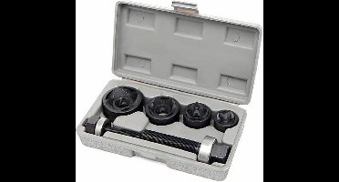 4 Delige Plaatpons / Schroefpons set