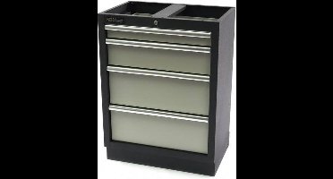 HBM 4 laden PROFI gereedschapskast voor werkplaatsinrichting