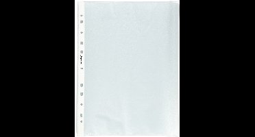 Plastic insteekhoezen, A4, vel 210x297 mm, 100 stuk/ 1 doos