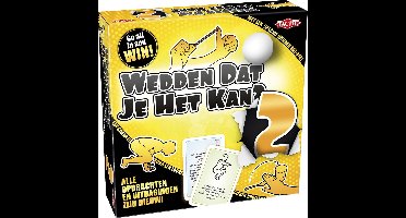 Tactic Wedden Dat Je Het Kan? 2 – Bordspel – Familiespel – Partyspel – 3-6 Spelers – Vanaf 8 jaar