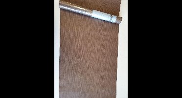 Dutch Wallcoverings Vliesbehang uni - bruin