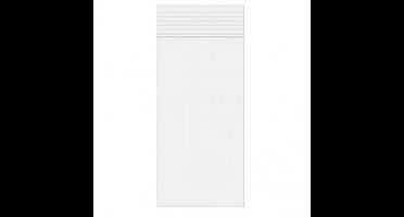 Gripzakken met Ophanggat 6,5x25,5cm50 Micron (100 stuks) | gripzak