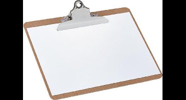 6 x Klembord MAUL Classic A4 * dwars * hardboard