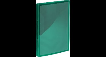 Kangaro ringband - venster - 16mm - 2-rings - transparant groen - K-58190634