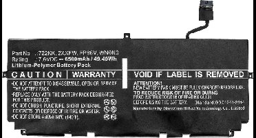 CoreParts MBXDE-BA0246 laptop reserve-onderdeel Batterij/Accu