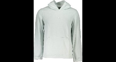 Calvin Klein - Sportieve Heren Hoodie - Groen - Met Kangoeroezak - Duurzaam en Comfortabel