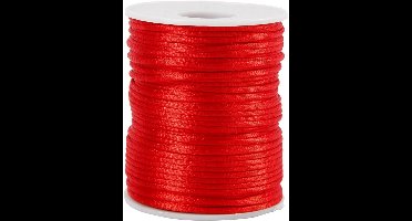CC Satijnkoord 2 mm Rood 50 m