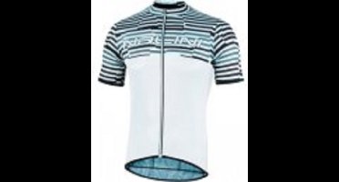 Nalini Fietsshirt Korte Mouwen Heren Zwart/Wit - Chamonix1924 Black/White - S