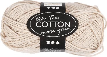 CC Katoengaren 8/8 50 gr - Zandkleur