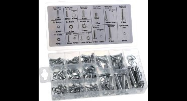 Benson Bouten / Moeren en Ringen assortiment - 240-delig - in opbergdoos