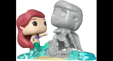 Funko Ariel The Little Mermaid - POP! Moment Ultimate Princess - Ariel & Statue Eric 9 cm Verzamelfiguur - Multicolours
