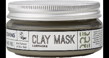 Ecooking Diep Reinigend Kleimasker 100 ml – Verfijnt Poriën, Verwijdert Onzuiverheden & Reguleert Talg – Voor Een Zuivere, Matte Huid – Geschikt Voor Alle Huidtypen – Vegan & Parfumvrij – Intensieve Detox Voor Een Frisse, Stralende Teint