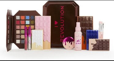 I Heart Revolution Chocolate Vault Tin Gift Set - Makeup Cadeauset - Cadeau - Make-up - Beauty
