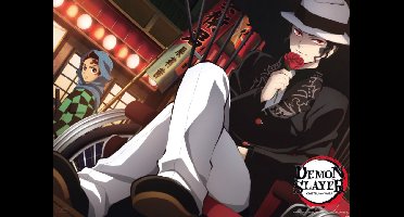 Poster Demon Slayer - Kibutsuji Muzan 52x38cm