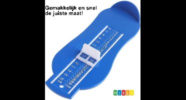 *** Voetmeter geschikt tot Schoenmaat 30 - Meten is Weten - van Heble® ***