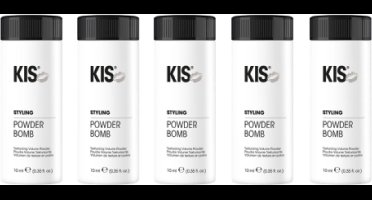 KIS Powder Bomb Texturizing Volume Powder - voordeelverpakking - 5 x 10 gr