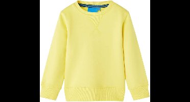 vidaXL - Kindertrui - 104 - lichtgeel