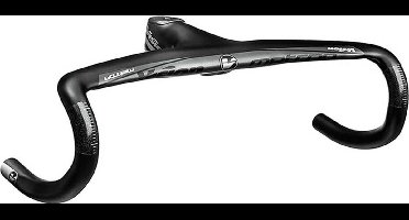 Vision Metron 5d 31.8 Mm Geïntegreerd Stuur Zwart 110 mm / 440 mm