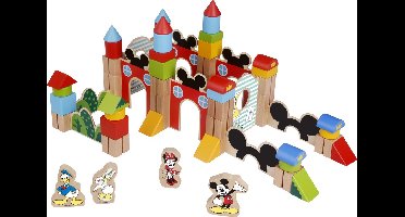 Disney Houten Blokken 60 stuks TY048