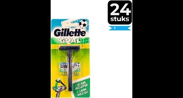 Gillette Goal Stainless Razor (with blades) - Voordeelverpakking 24 stuks