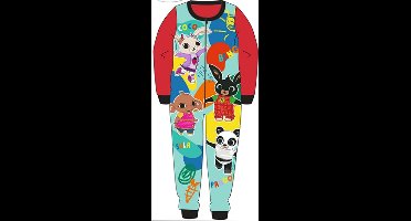 Bing onesie - multi colour - Bing Bunny onesies pyjama - maat 98/104