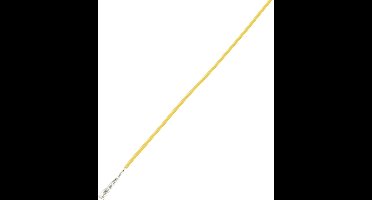 TRU COMPONENTS 1567217 Draad LiY 1 x 0.50 mm² Geel 100 m