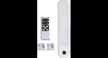 Benson LED lichtbalk - wit - afstandsbediening - timerfunctie - 21,5 cm