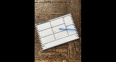 Housevitamin Weekplanner "Bretonse Streep"