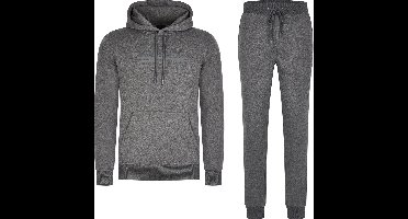 Mario Russo Trainingspak Anselm- Huispak - Joggingpak - Hoodie - Antraciet - XL