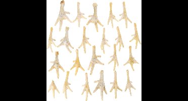 Flamingo Hondensnack Nature Kippenpoten Wit 200 gr - 200 gr