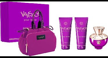 Versace Dylan Purple pour Femme Giftset - Eau de parfum, showergel, bodylotion - 100 ml