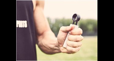 Gorilla Sports Handtrainer - Knijphalter - 113 kg (250 LBS) - Aluminium - Handknijper