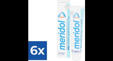 Meridol Tandpasta voor Dagelijkse Tandverzorging 75 ml - Voordeelverpakking 6 stuks