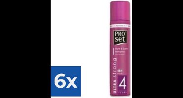PROSET Haarlak Ultra Strong 250 ml - Voordeelverpakking 6 stuks