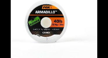FOX Shock & Snag Leader Armadillo Camo Braid - Leadermateriaal