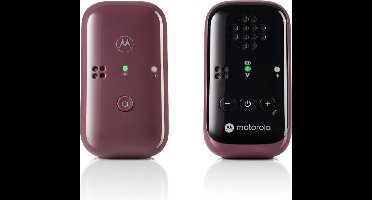 Motorola Audio Babyfoon PIP12 Travel – Baby Monitor - 10 Uur Batterijduur - 450M Bereik - Paars