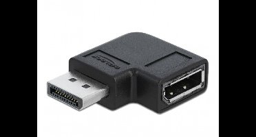 DisplayPort 1.4 Adapter mannelijk aan vrouwelijk 90 ° links schuine 8k 60 Hz