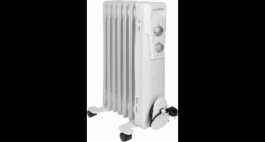 Clatronic RA 3735 - oliegevulde radiator - 7 ribben -1500 Watt
