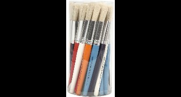 Creativ Company Kinderkwasten Rond 30 stuks