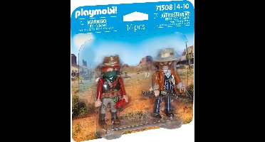 PLAYMOBIL DuoPacks Bandieten en sheriffs - 71508