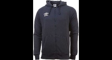 Umbro Small Logo Sweatshirt Met Rits Blauw 8 Years Jongens