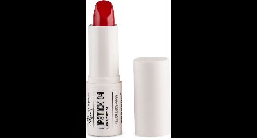 Ecooking Lipstick 04 Flamenco Red - Romige Lippenstift - Rode Tint Met Glanzende Finish - Verzorgende Formule Met Natuurlijke Oliën - Comfortabel & Hydraterend - 100% Vegan - Clean Beauty Keuze