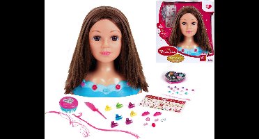 Klein Toys - Make-up kappershoofd Princess Coralie "Mia"