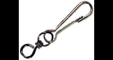 Simplexknipje met wervel mt. 40 t/m 80mm.