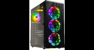 High-End Game PC - Ryzen 7 - RTX 3060 - 16GB - 250GB NVME SSD + 1TB HDD (Speel Fortnite, FIFA 21, GTA V, Minecraft, League of Legends, Rocket League, Farming Simulator, Sims 4, World of warcraft, Ark, Battlefield 4 etc.)