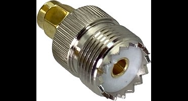 UHF (v) - SMA (m) adapter - 50 Ohm
