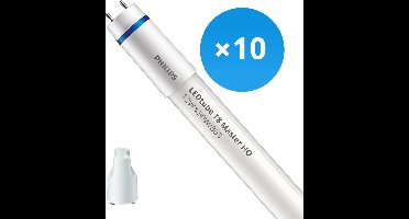 Voordeelpak 10x Philips LED Buis T8 MASTER (EM/Mains) High Output 12W 1575lm - 865 Daglicht | 90cm - Vervangt 30W