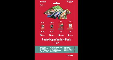 Canon - Fotopapier - Variety Pack - 10 x 15 cm en A4 - 20 vellen