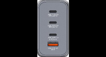 Verbatim GNC-200 GaN Oplader 4 Poorten 200W USB A/C