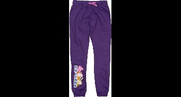 Peppa Pig / Peppa Big Joggingbroek - Vrijetijdsbroek - Paars - Katoen - Maat 110/116